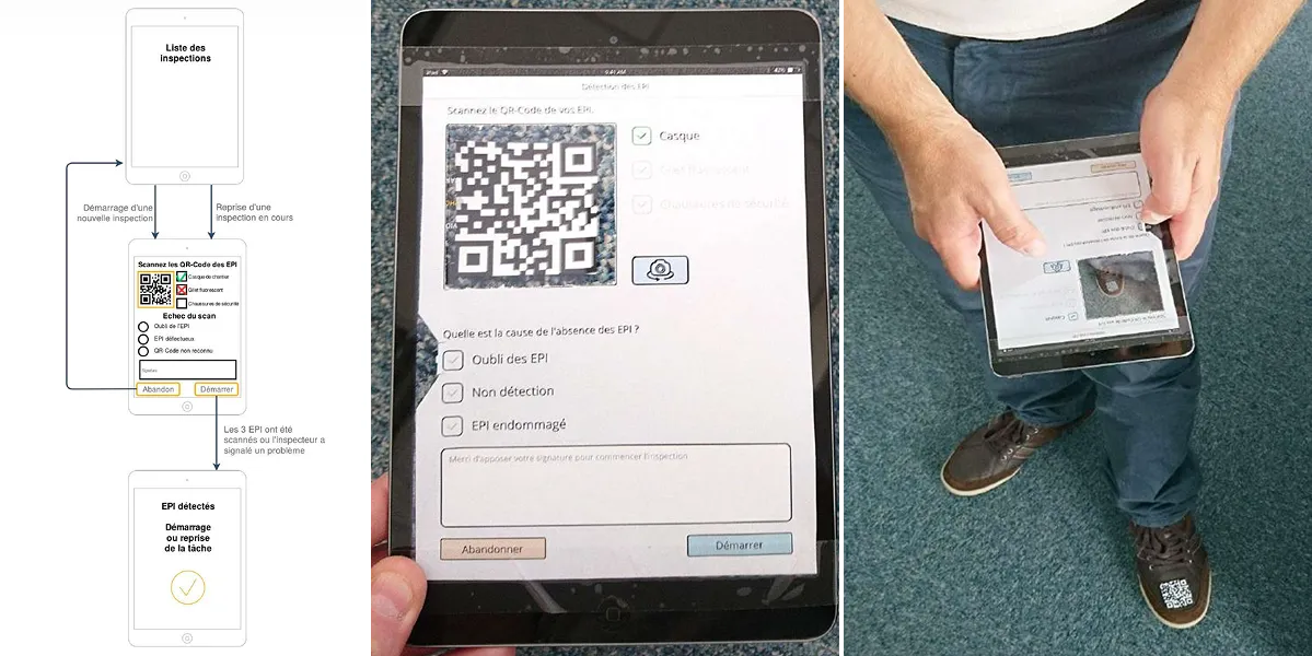 Etude de la détection des EPI via QR-Code