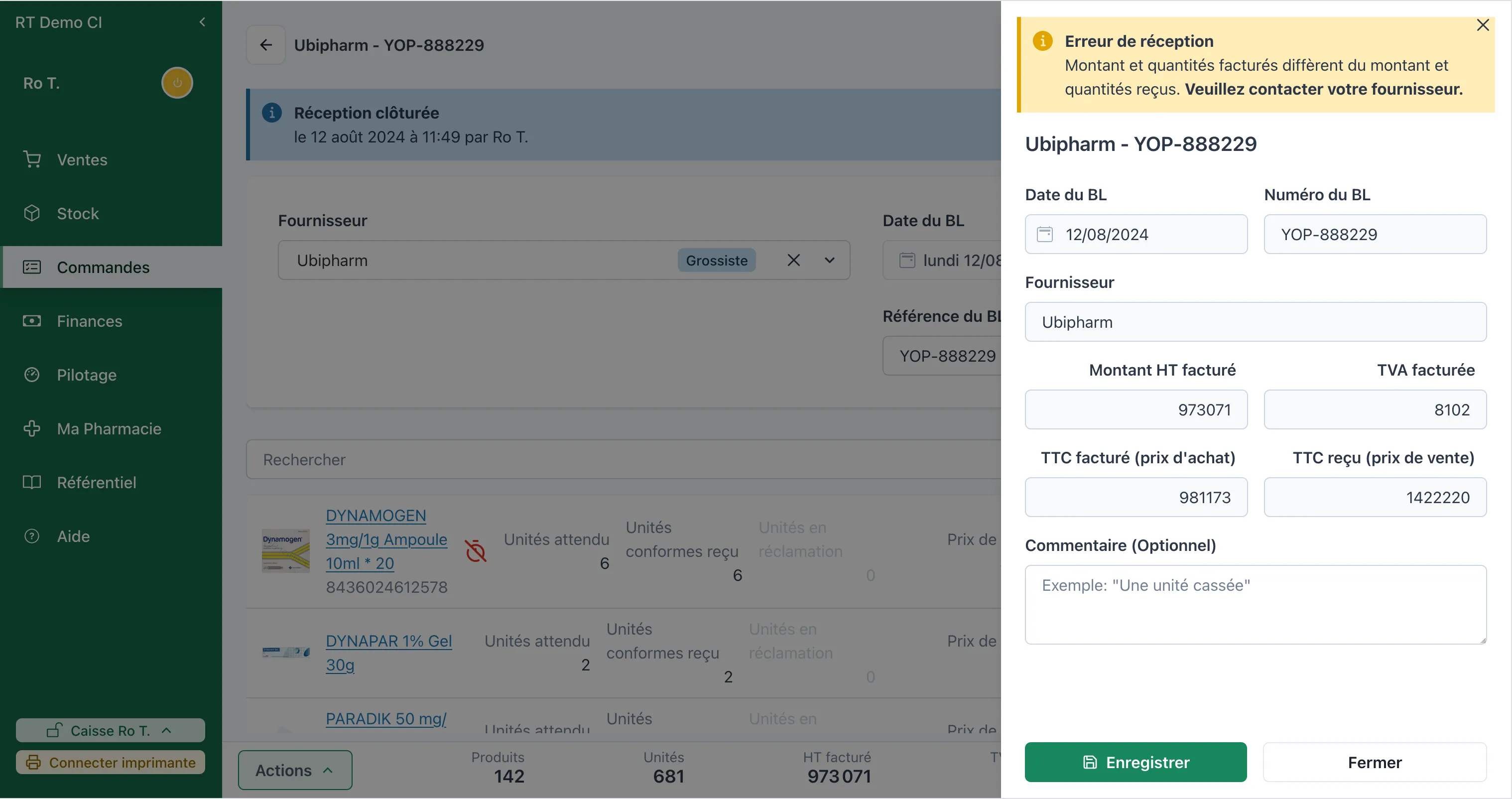 Version 2 avec le drawer