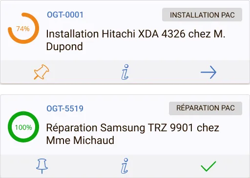 Design finalisé d'une tâche