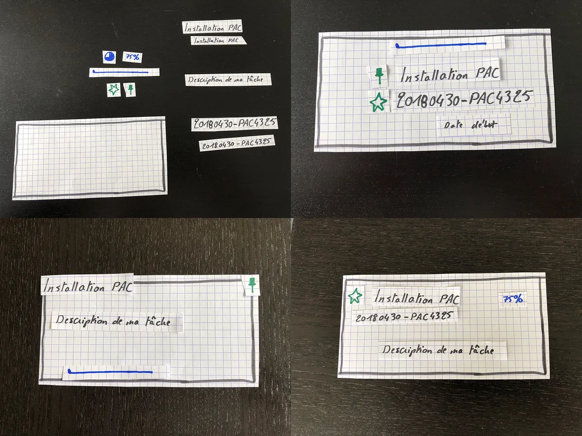 Conception d'une tâche